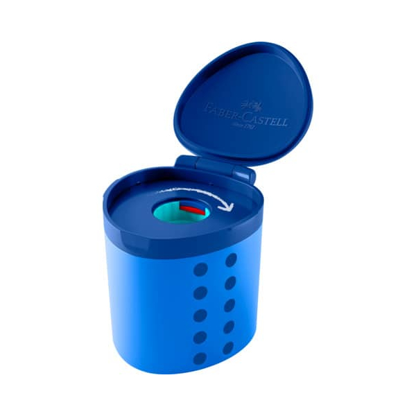 4005401817901 - Dosenspitzer einfach Grippy blau 4005401817901 Faber-Castell 4005401817901 - Dosenspitzer einfach Grippy blau 4005401817901 Faber-Castell