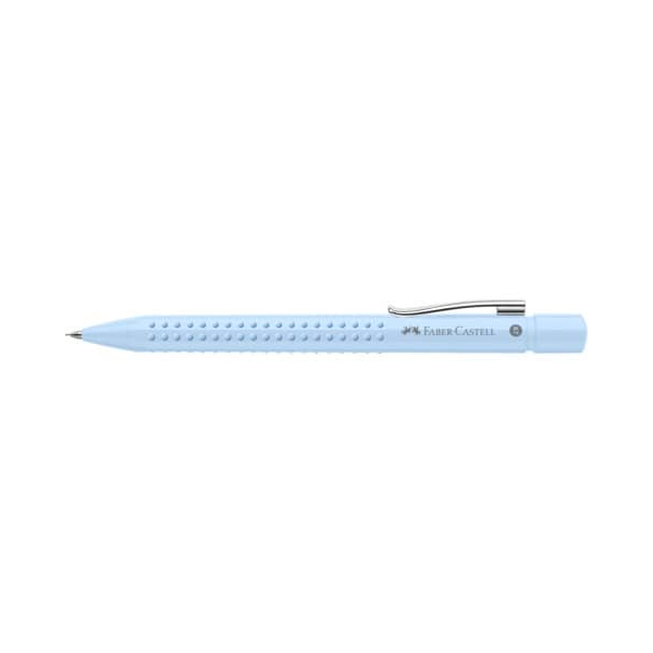 5 Stück Faber-Castell Druckbleistift GRIP 2010, 231028, Härte B, 0,7mm, sky blue, mit Radiergummi 4005402310289 Faber-Castell