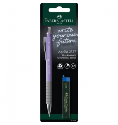 Druckbleistift-Set, 232799, sortiert: sky blue,dunkelblau,schwarz,rose, 0,7mm, B