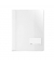 Schnellhefter DURALUX TRANSLUZENT 269002, A4+, wei&szlig;, Kunststoff, 80g, Vorderdeckel transparent