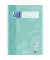 Schulheft 400196039 TOUCH, Lineatur 28 / kariert mit Rand / keine, A4, 90g, pastell gr&uuml;n, 16 Blatt / 32 Seiten