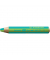 Aquarellstift STABILO woody 3 in 1, 882/470-570, t&uuml;rkis/hellgr&uuml;n, rund, jumbo