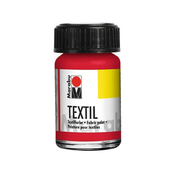 5 Stück Marabu Textilfarbe  kirschrot 4007751147356 Marabu 15 Milliliter