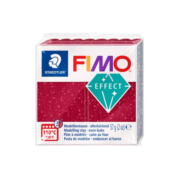 6 Stück FIMO Modelliermasse galaxy rot 57g 4007817096390 FIMO