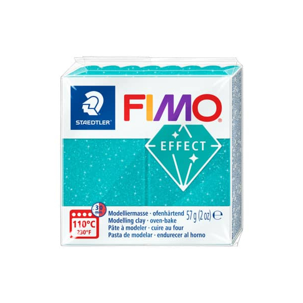 6 Stück FIMO Modelliermasse galaxy türkis 57g 4007817096512 FIMO