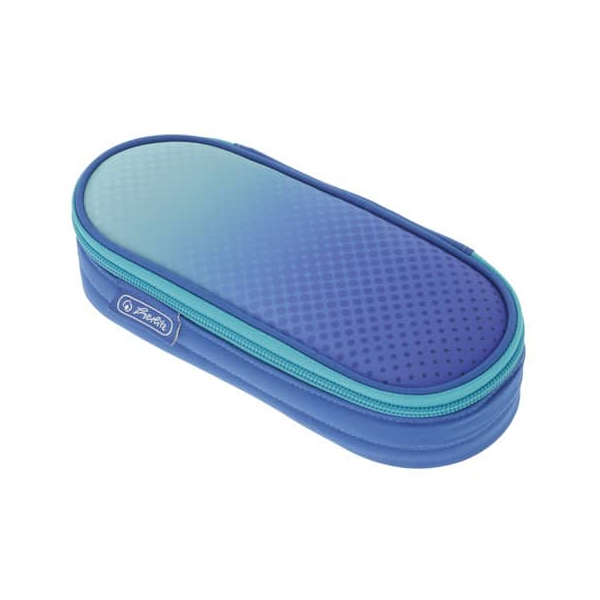 4008110372730 - herlitz Schlampermäppchen befüllt Dip Dye blau türkis 4008110372730 - herlitz Schlampermäppchen befüllt Dip Dye blau türkis