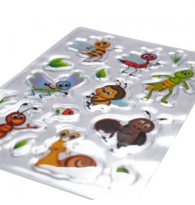 Sticker Wiesentiere Transpuffy