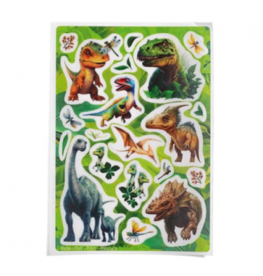 Sticker Dino World
