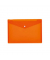 Dokumententasche Brieftaschen - Kollektion 20074, Din A4 quer, transparent orange, Polypropylen (PP), Druckknopf