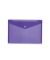 Dokumententasche Brieftaschen - Kollektion 20078, A4 quer, transparent violett, Polypropylen (PP), Druckknopfverschluss