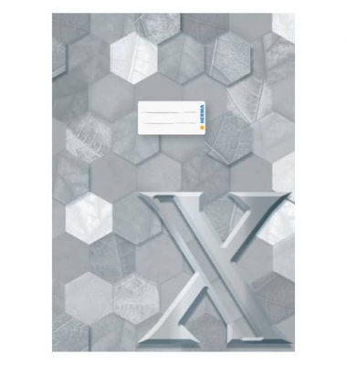 Heftschoner Serie X 20090 grau 21x29,7cm (BxH)