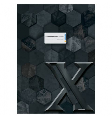 Heftschoner Serie X 20091 schwarz 21x29,7cm (BxH)