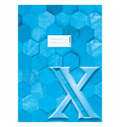 Heftschoner Karton A4 Serie X hellblau