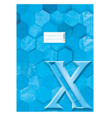 Heftschoner Karton A4 Serie X hellblau