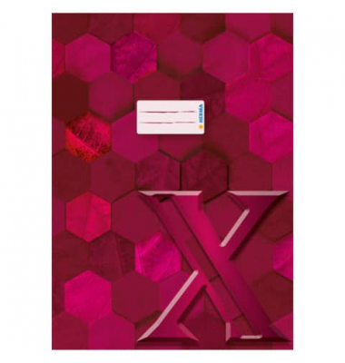 Heftschoner Serie X 20094 weinrot 21x29,7cm (BxH)