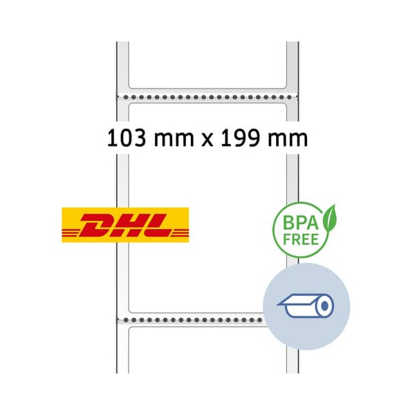 8 Stück Herma Versandetiketten 103x199mm per für weiß 4008705583015 Herma 4800 Stück