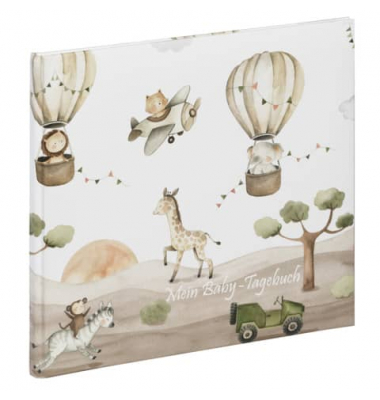 Babytagebuch 12369-15, Abenteuer, 24x23cm (BxH), 44 Seiten