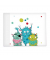 Schreibunterlage Monster 75 430 bunt Monster 49x38cm
