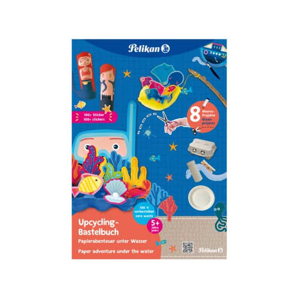 5 Stück Pelikan Bastelbuch A4 Meereswelt 4012700102058 Pelikan