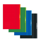 Sammelmappe Schul-Basics 276849, A4 farbig sortiert, Karton