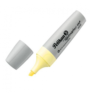 Textmarker 823449, pastellgelb, 1,2+5mm Keilspitze