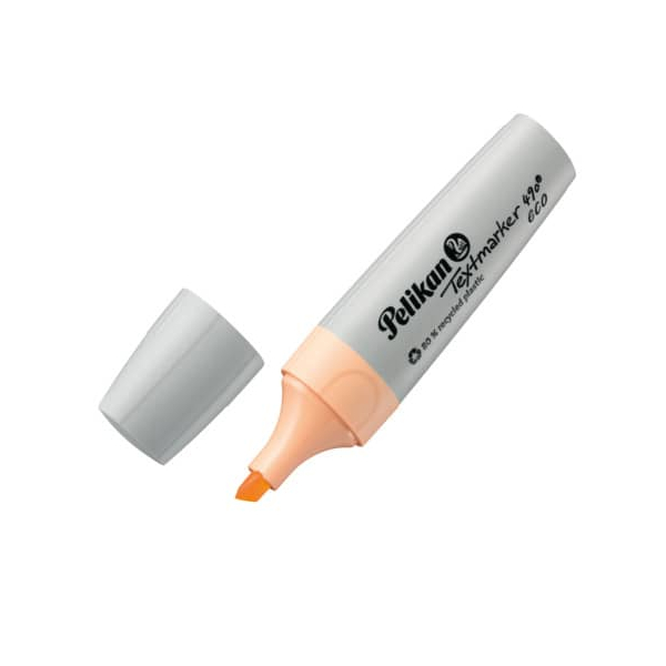 10 Stück Pelikan Textmarker 823470, pastellorange, 1,2+5mm  4012700823472 Pelikan