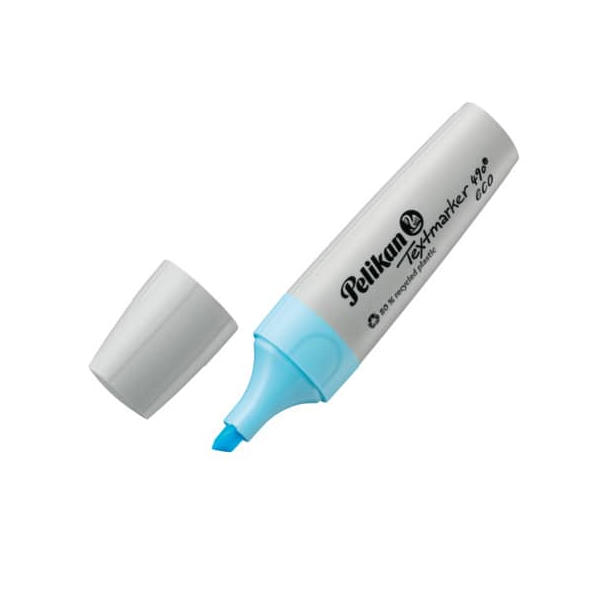 10 Stück Pelikan Textmarker 823494, pastellblau, 1-5mm Keilspitze 4012700823496 Pelikan