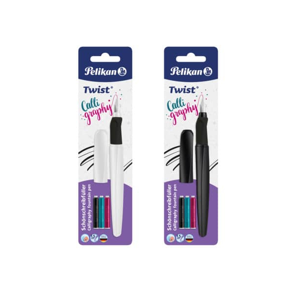 8 Stück Pelikan Calligraphiefüller 1,5mm Twist sortiert 4012700824608 Pelikan
