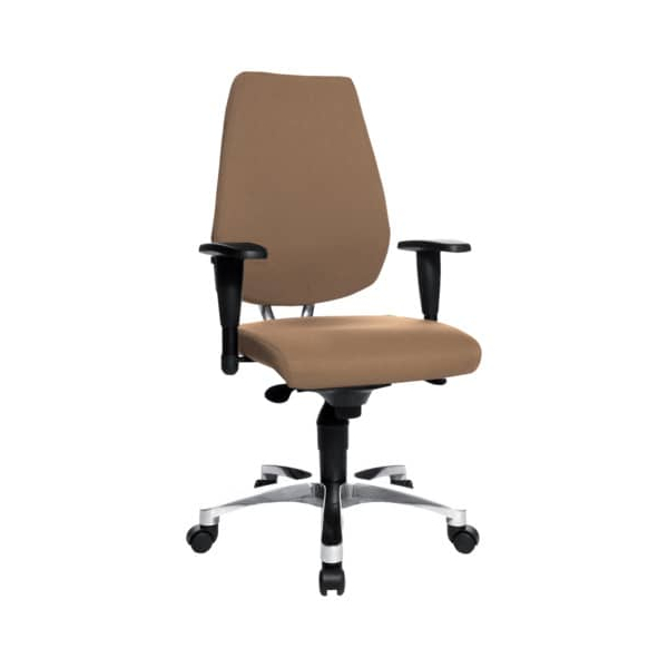 4014296041339 - Bürodrehstuhl Sitness 30 braun mit Armlehnen bis 110kg 4014296041339 Topstar