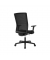 B&uuml;rodrehstuhl Free Point Somo GREEN, schwarz / schwarz, mit Armlehnen, bis 110kg, ohne Kopfst&uuml;tze