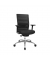 B&uuml;rodrehstuhl SITNESS AIRWORK, schwarz / silber, mit Armlehnen, bis 110kg, ohne Kopfst&uuml;tze