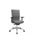 Bürodrehstuhl SITNESS AIRWORK, grau, mit Armlehnen, bis 110kg