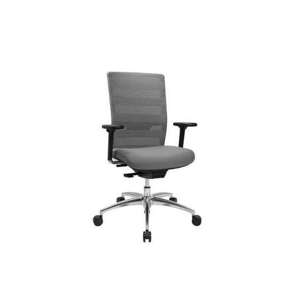 4014296917733 - Bürodrehstuhl SITNESS AIRWORK grau mit Armlehnen bis 110kg 4014296917733 Topstar 4014296917733 - Bürodrehstuhl SITNESS AIRWORK grau mit Armlehnen bis 110kg 4014296917733 Topstar