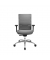 Bürodrehstuhl SITNESS AIRWORK, grau, mit Armlehnen, bis 110kg