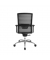 Bürodrehstuhl SITNESS AIRWORK, grau, mit Armlehnen, bis 110kg