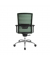 B&uuml;rodrehstuhl SITNESS AIRWORK, mintgr&uuml;n / silber, mit Armlehnen, bis 110kg, ohne Kopfst&uuml;tze