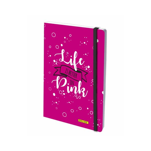 4014421180339 - Notizbuch 18033 Bullet Journal pink A5 punktkariert 120g 72 Blatt   144 Seiten 4014421180339 Online