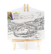 Malset m.Staffelei Venice