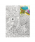 Malset Printed Canvas  Bird