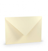Designbriefumschlag Paperado 16401308, C4, nassklebend, 100g, chamois gerippt
