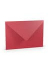 Designbriefumschlag Paperado 16401336, C4, nassklebend, 100g, rot