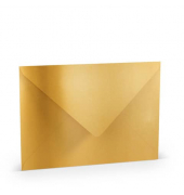 Briefhülle C4 100g gold