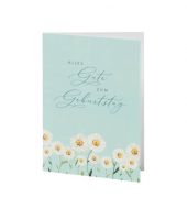 Briefkarten 1190191545 DIN B6 (12,5 cmx17,6 cm) "Alles Gute zum Geburtstag" bunt