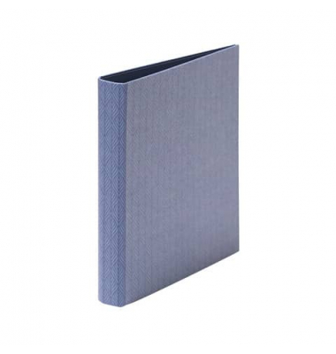 Ringbuch ohne 13161532003, A5 2 Ringe Karton blau