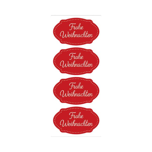 8 Stück Rössler Weihnachtsetikett 4014970472008 Rössler 4 Stück