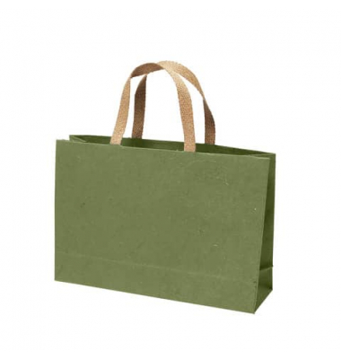 Geschenktasche 13721541000  Coco, neutral, Jutehenkel, 400mm x 270mm