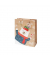 Geschenktasche 13668550000, Weihnachten, Tragekordel mit Anhänger, Eisbär, 260mm x 320mm