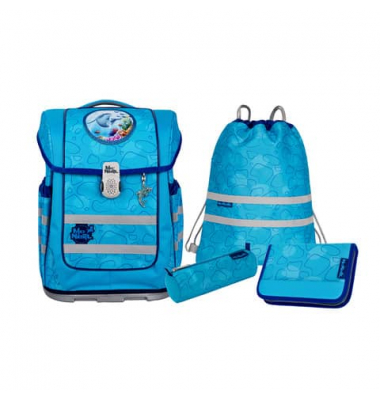 Schulranzen-Set 9660258000 Compacto, Bubble, mit Einhand-Magnet-Schloss