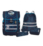 Schultaschenset 9660263000, blau, Xagon