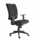B&uuml;rodrehstuhl Solid1, schwarz / schwarz, mit Armlehnen, bis 130kg, ohne Kopfst&uuml;tze